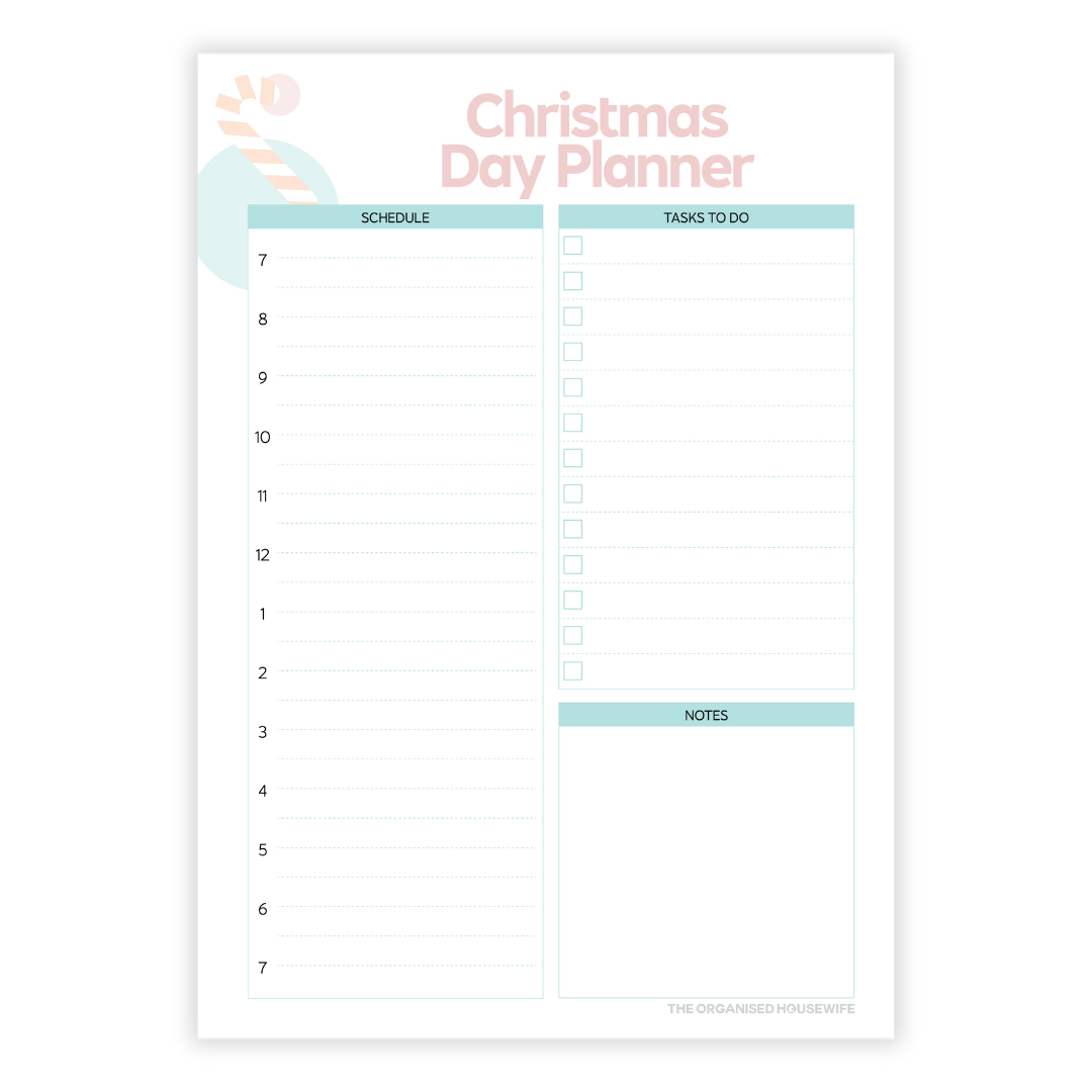 2025 Christmas Planner