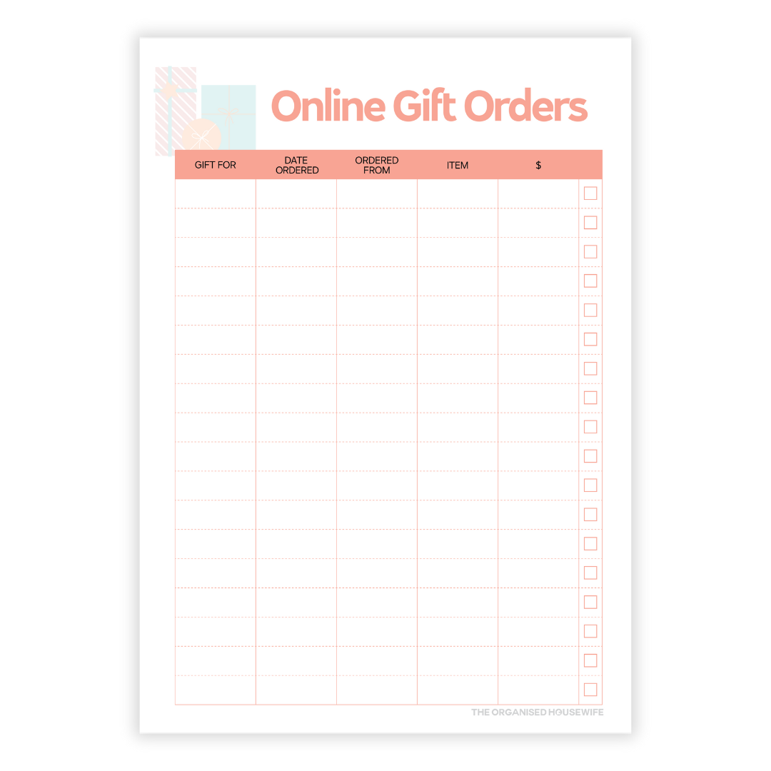 2025 Christmas Planner