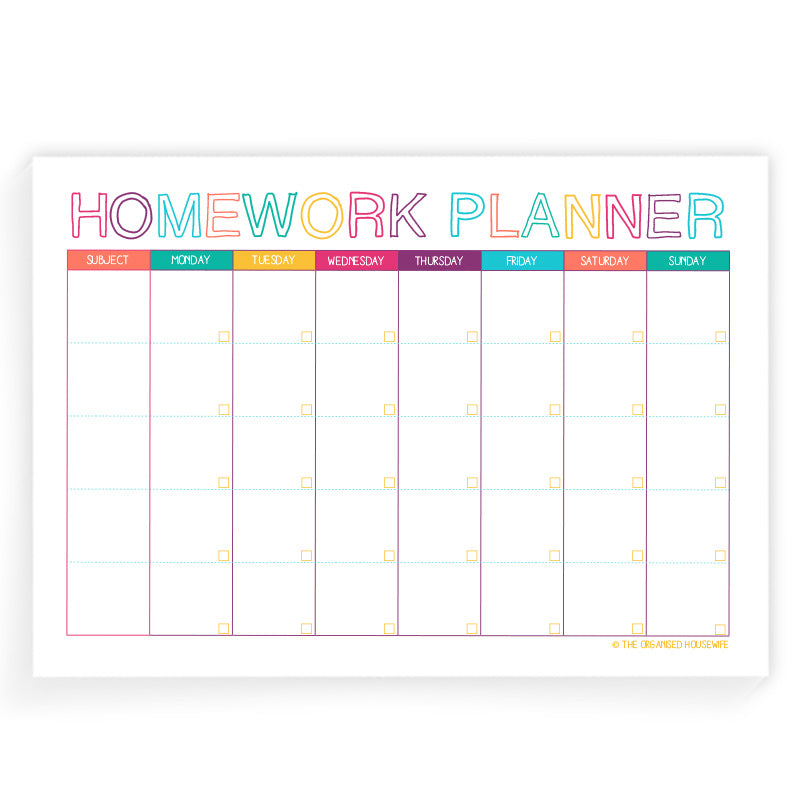 Homework Planner