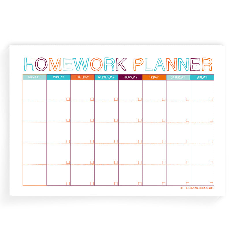 Homework Planner