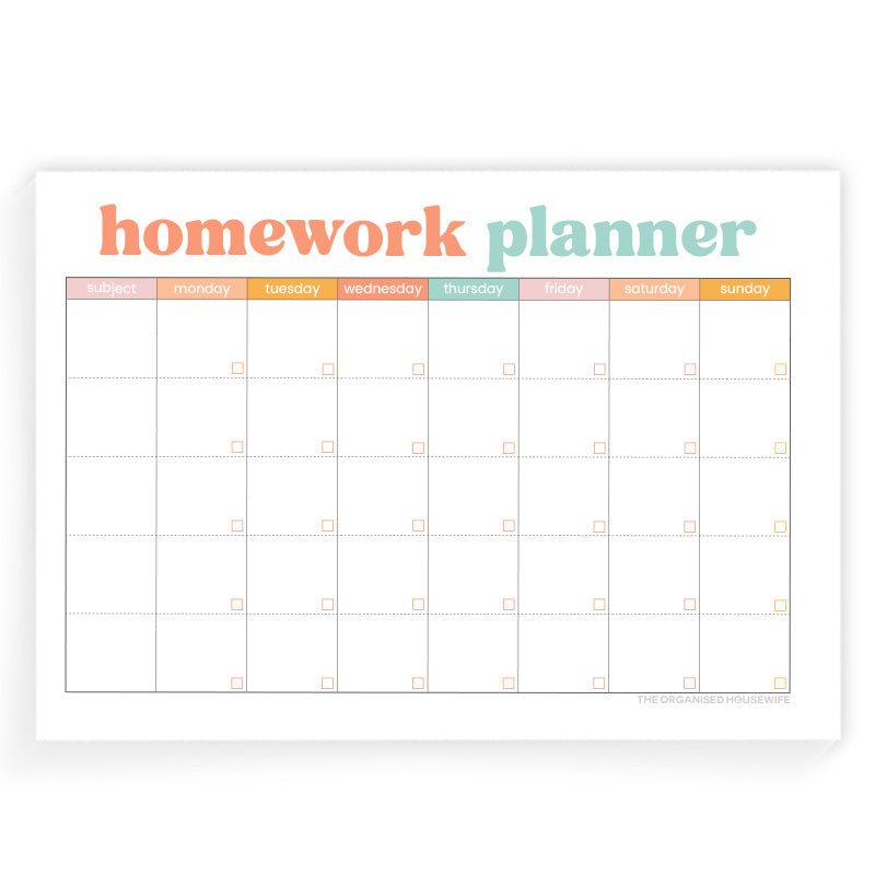 Homework Planner