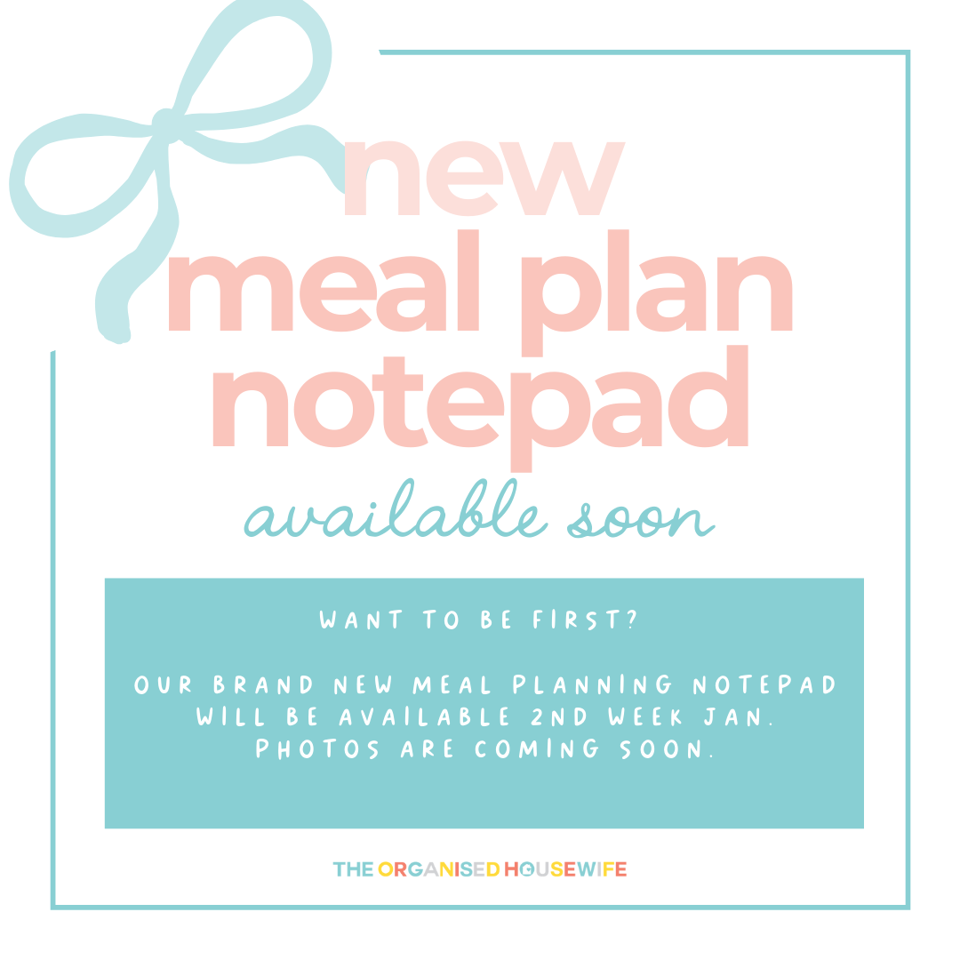 PREORDER: Weekly Meal Plan Notepad