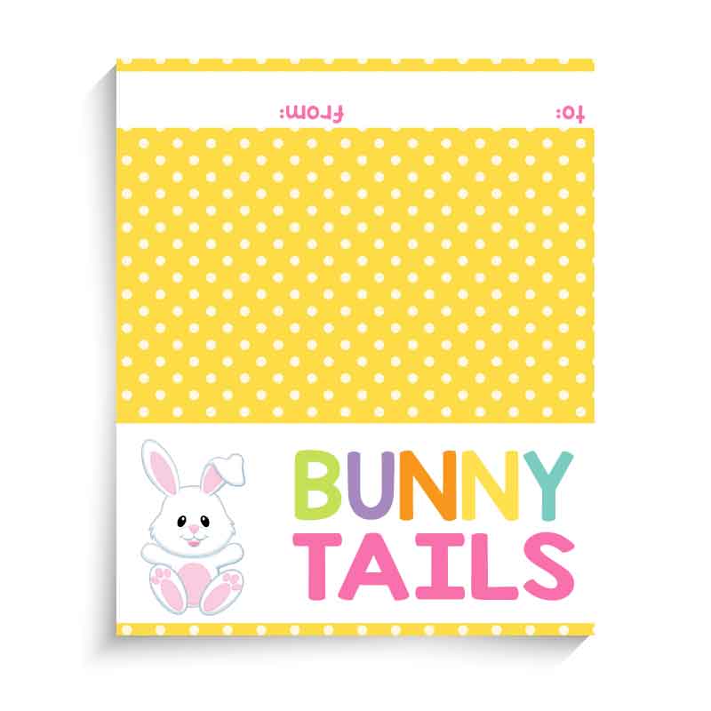 Easter Bag Topper - Bunny Tails