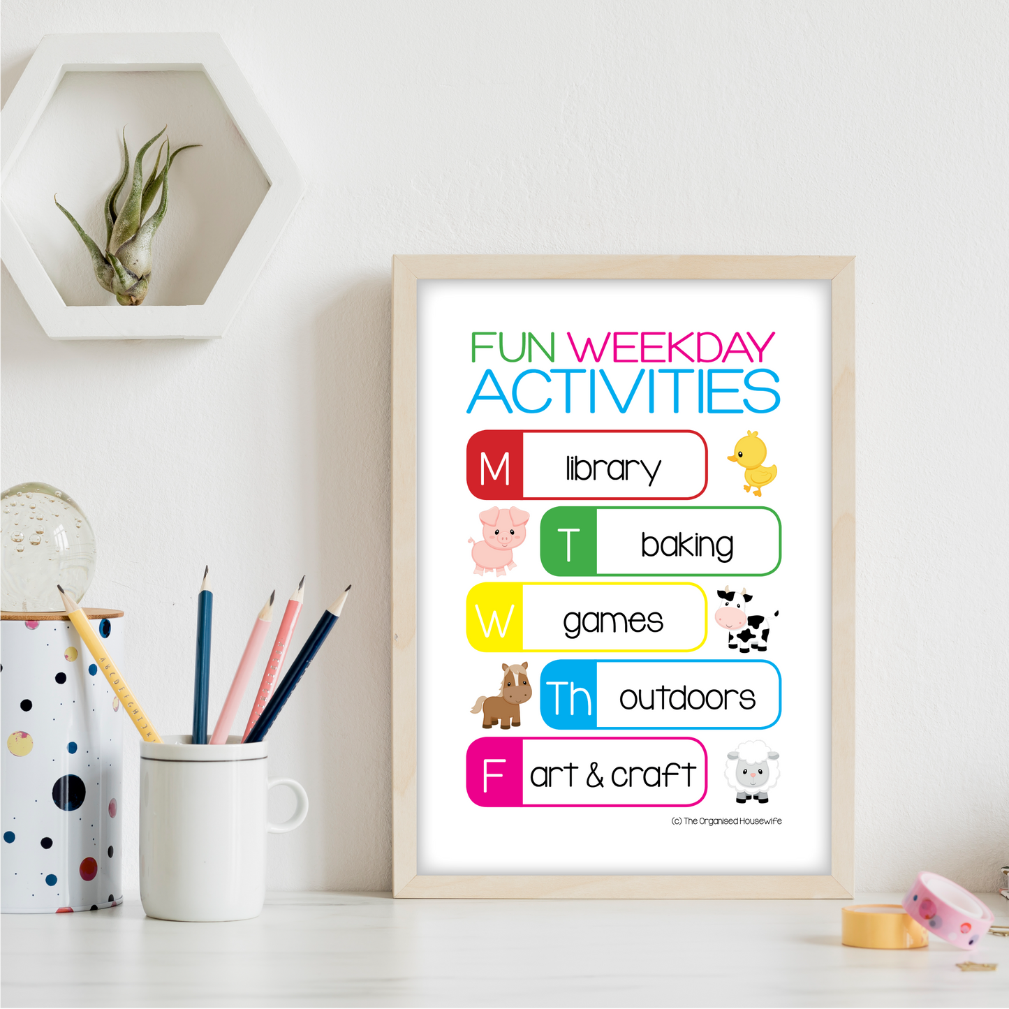Fun Weekday Activities - printable_theorganisedhousewife-01