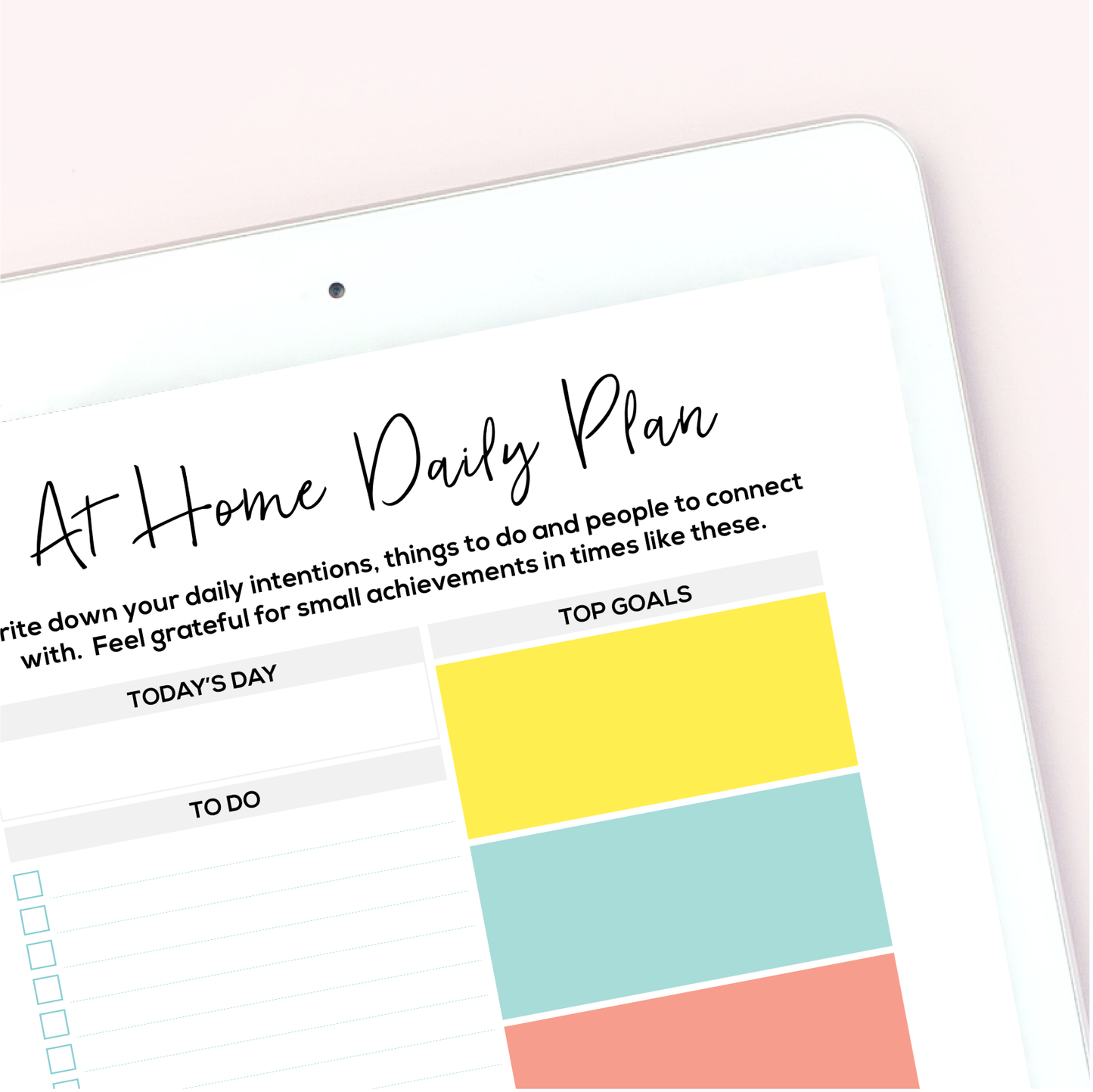 SanityGuideForStayingAtHome_Square - Daily Plan