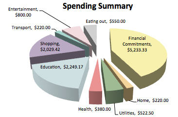 Family Household Budget Spreadsheet
