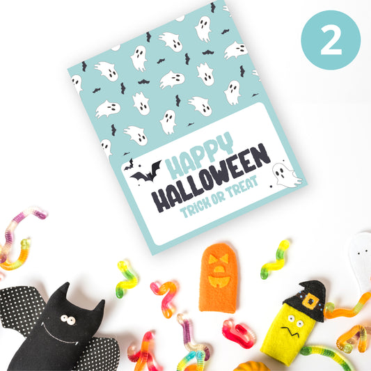 Halloween Bag Toppers - Design 2
