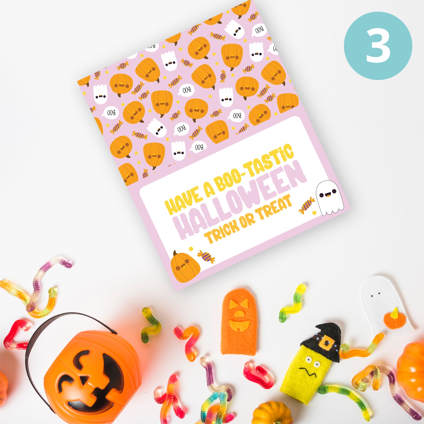 Halloween Bag Toppers - Design 3