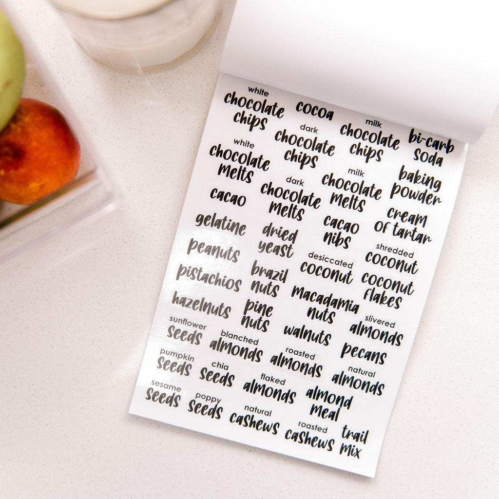 Sticker Label Pads – OrganisedHQ