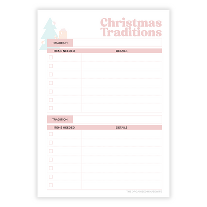 2024 Christmas Planner