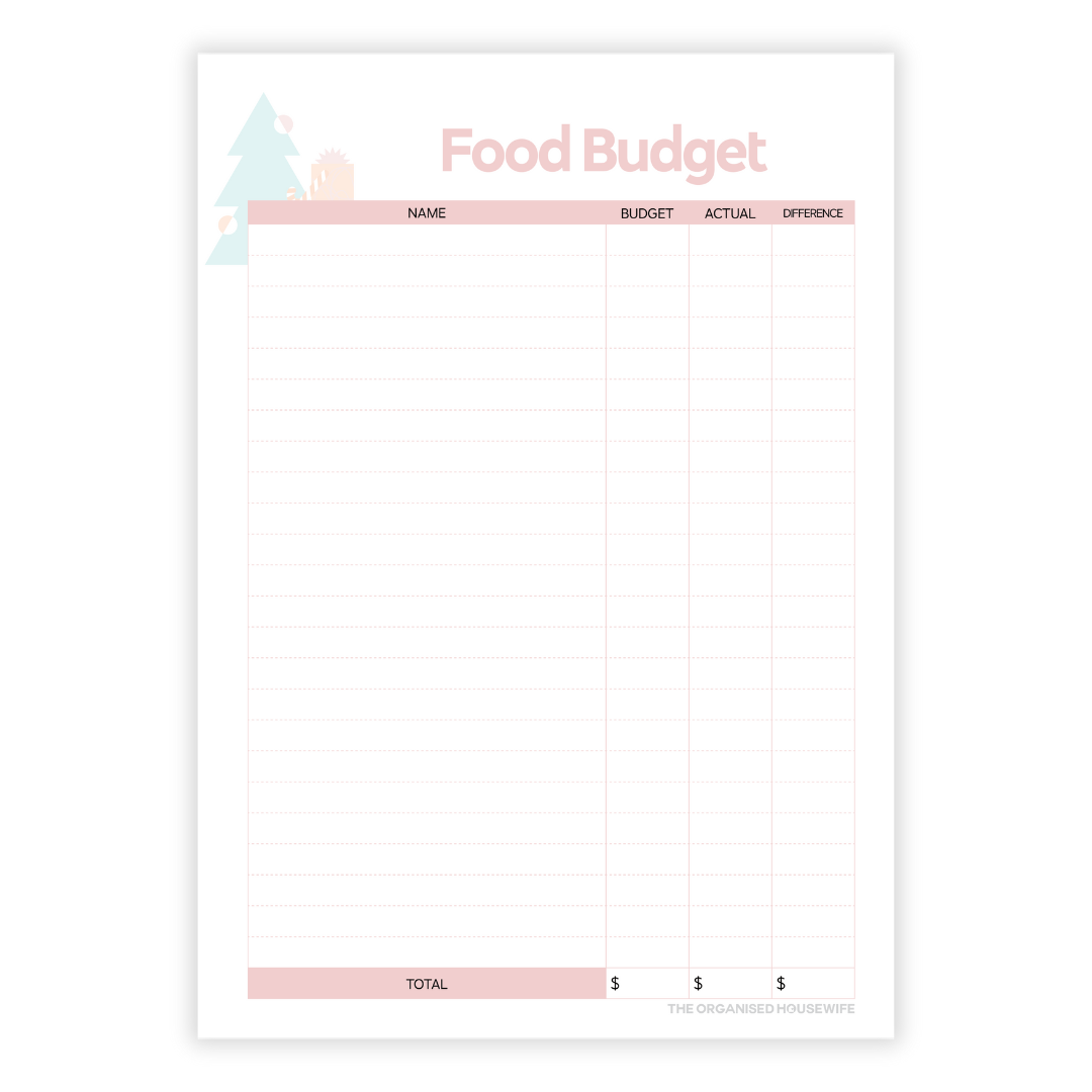 2025 Christmas Planner