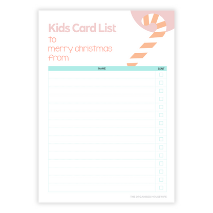 2025 Christmas Planner