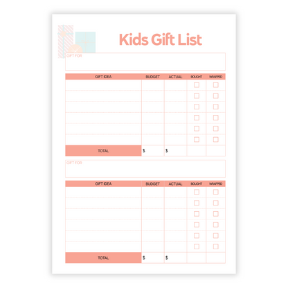 2025 Christmas Planner