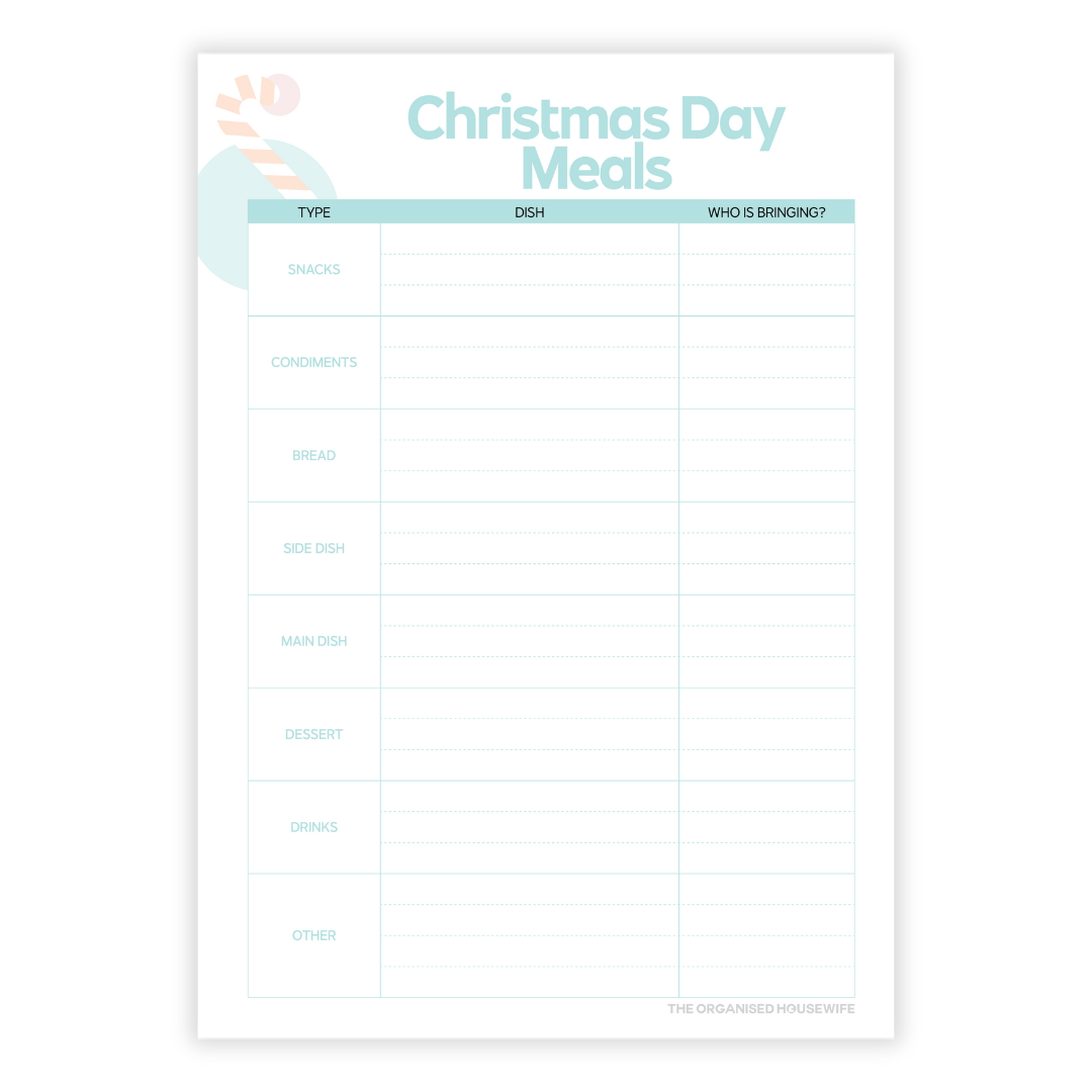 2025 Christmas Planner
