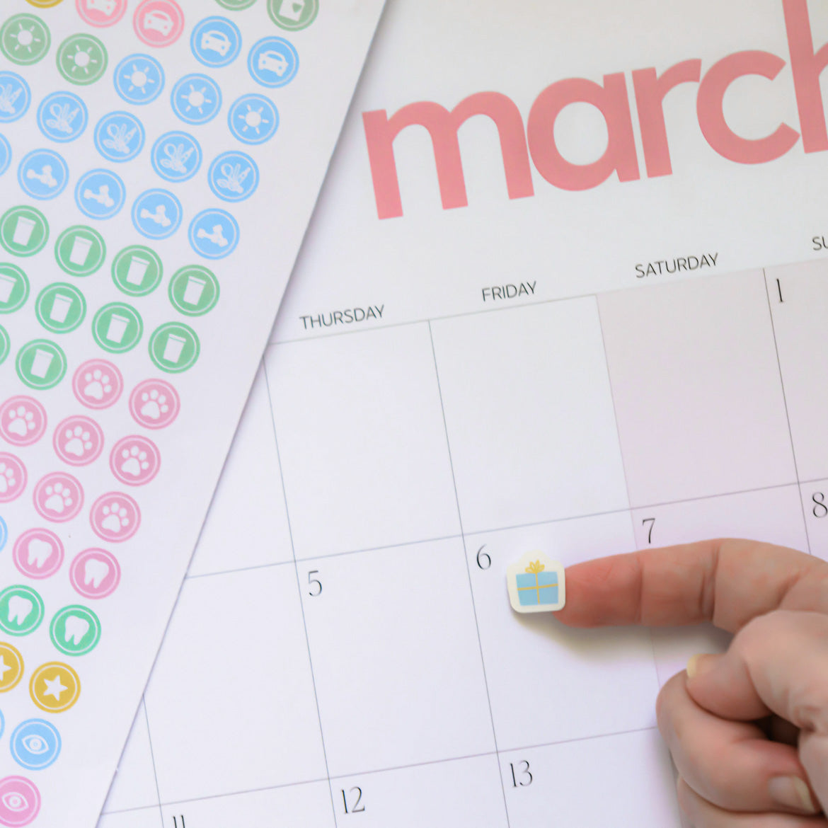 2026 Calendar Stickers - Preorder