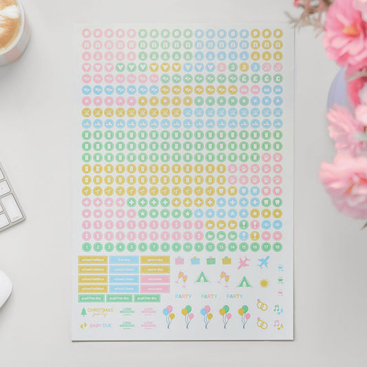 2026 Calendar Stickers - Preorder