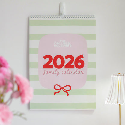 2026 Family Calendar - Preorder