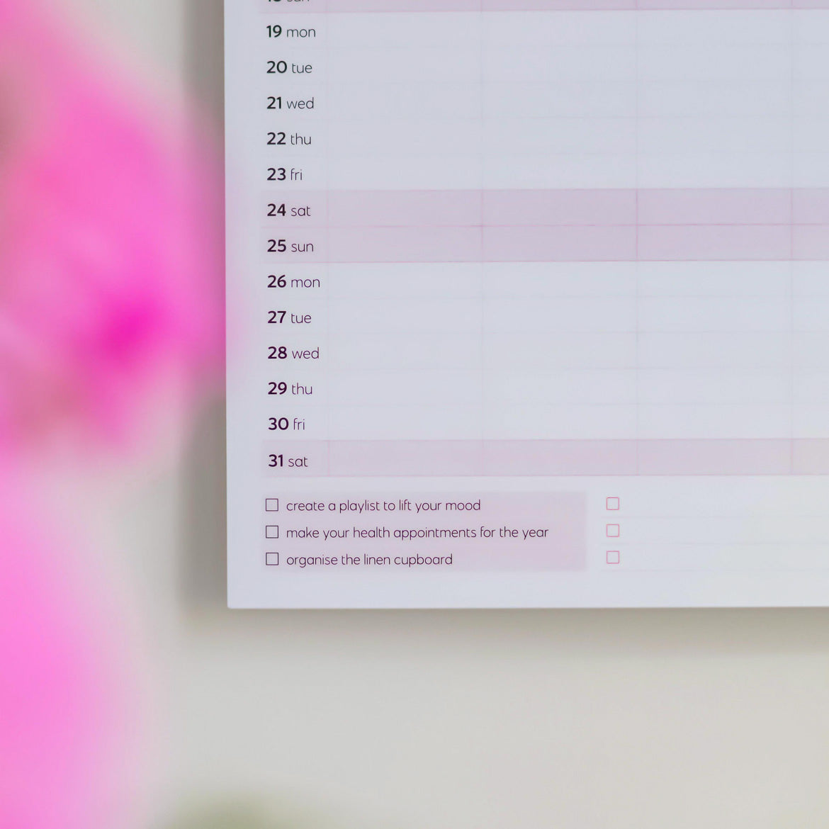 2026 Family Calendar - Preorder