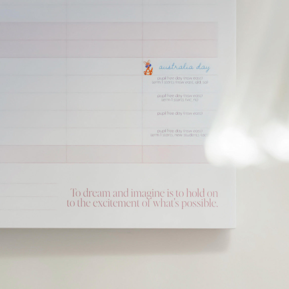 2026 Family Calendar - Preorder