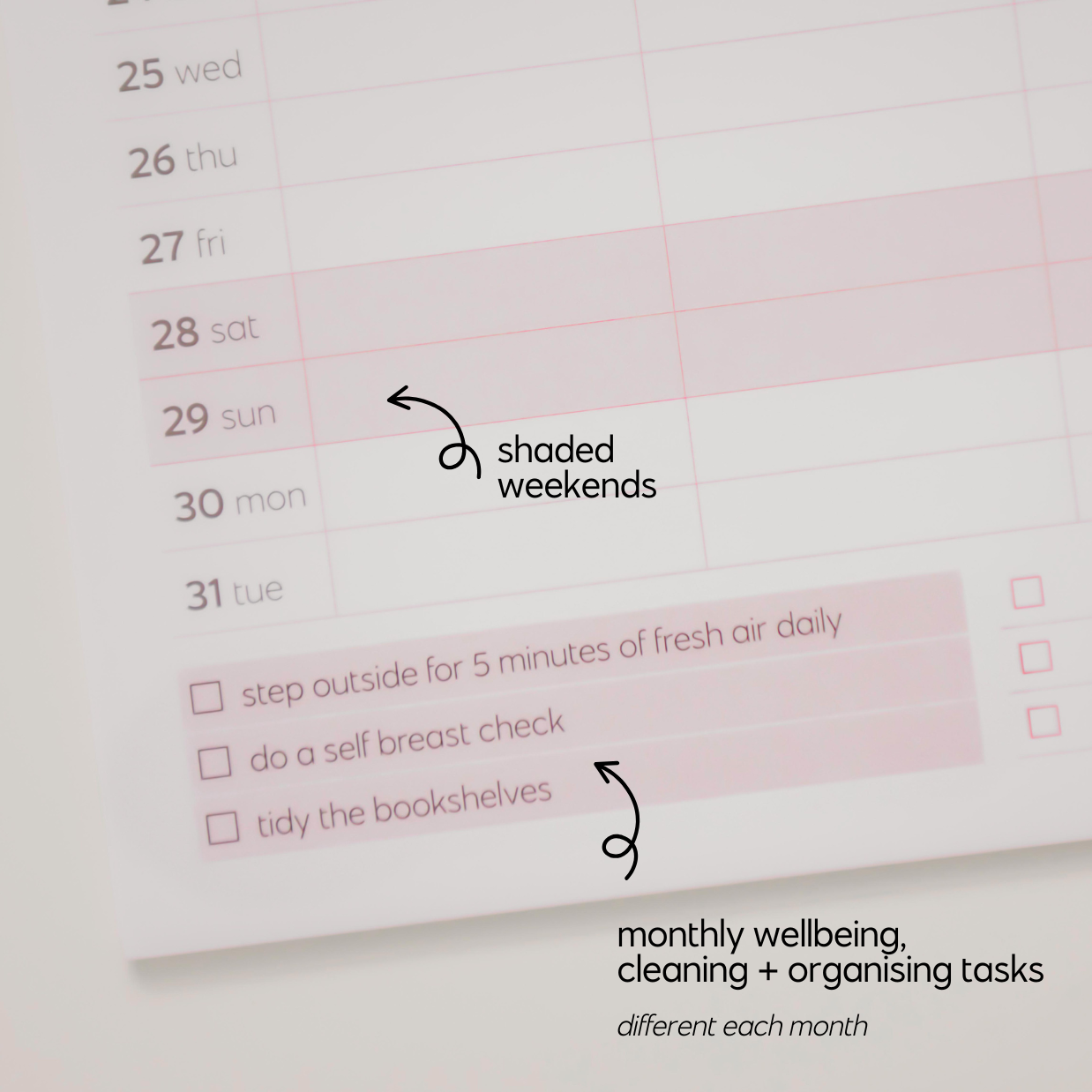 2026 Family Calendar - Preorder