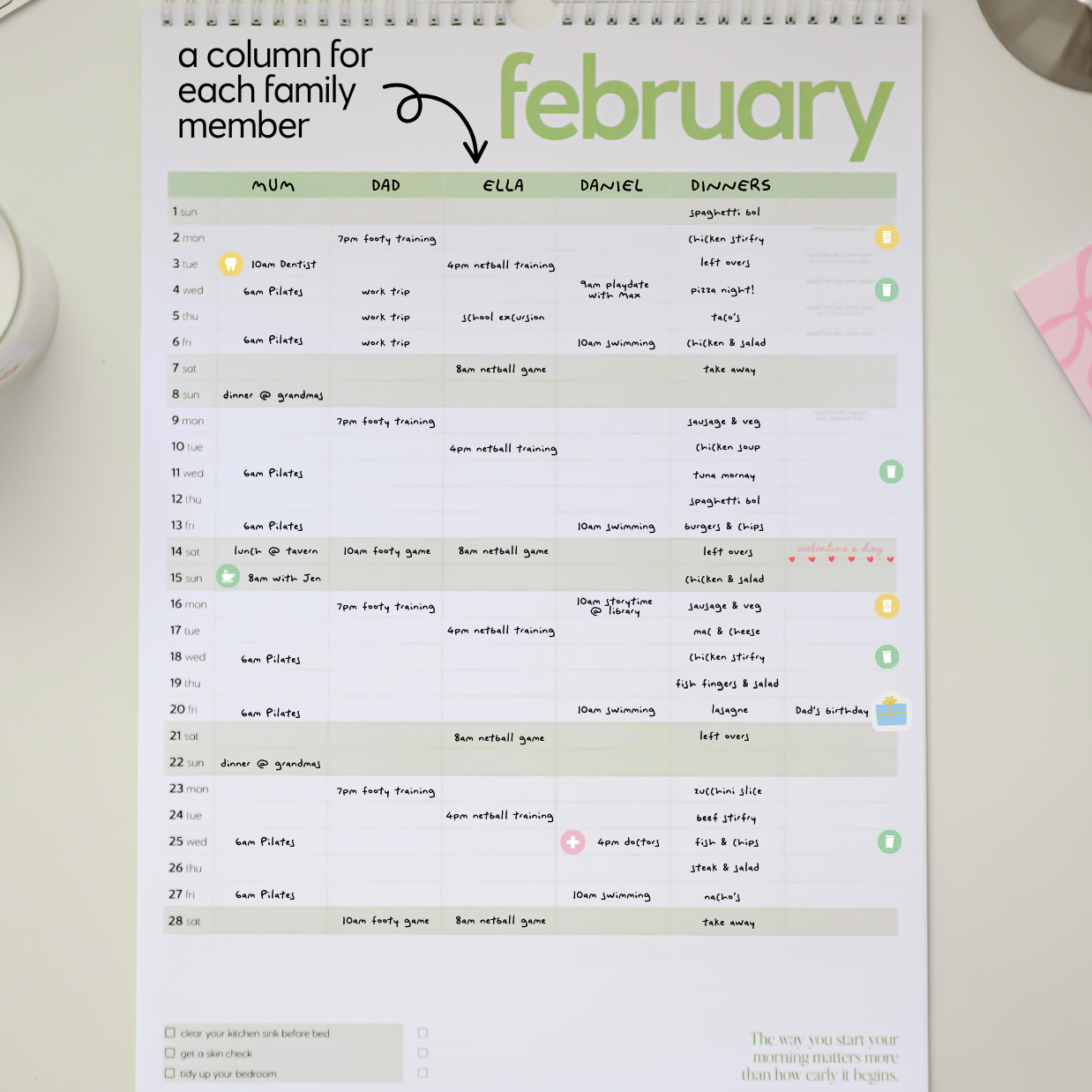 2026 Family Calendar - Preorder