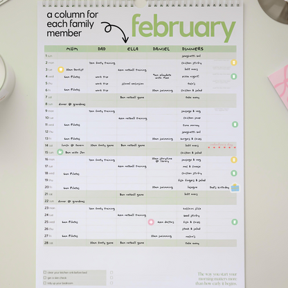 2026 Family Calendar - Preorder