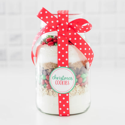 Christmas Cookies in a Jar Labels