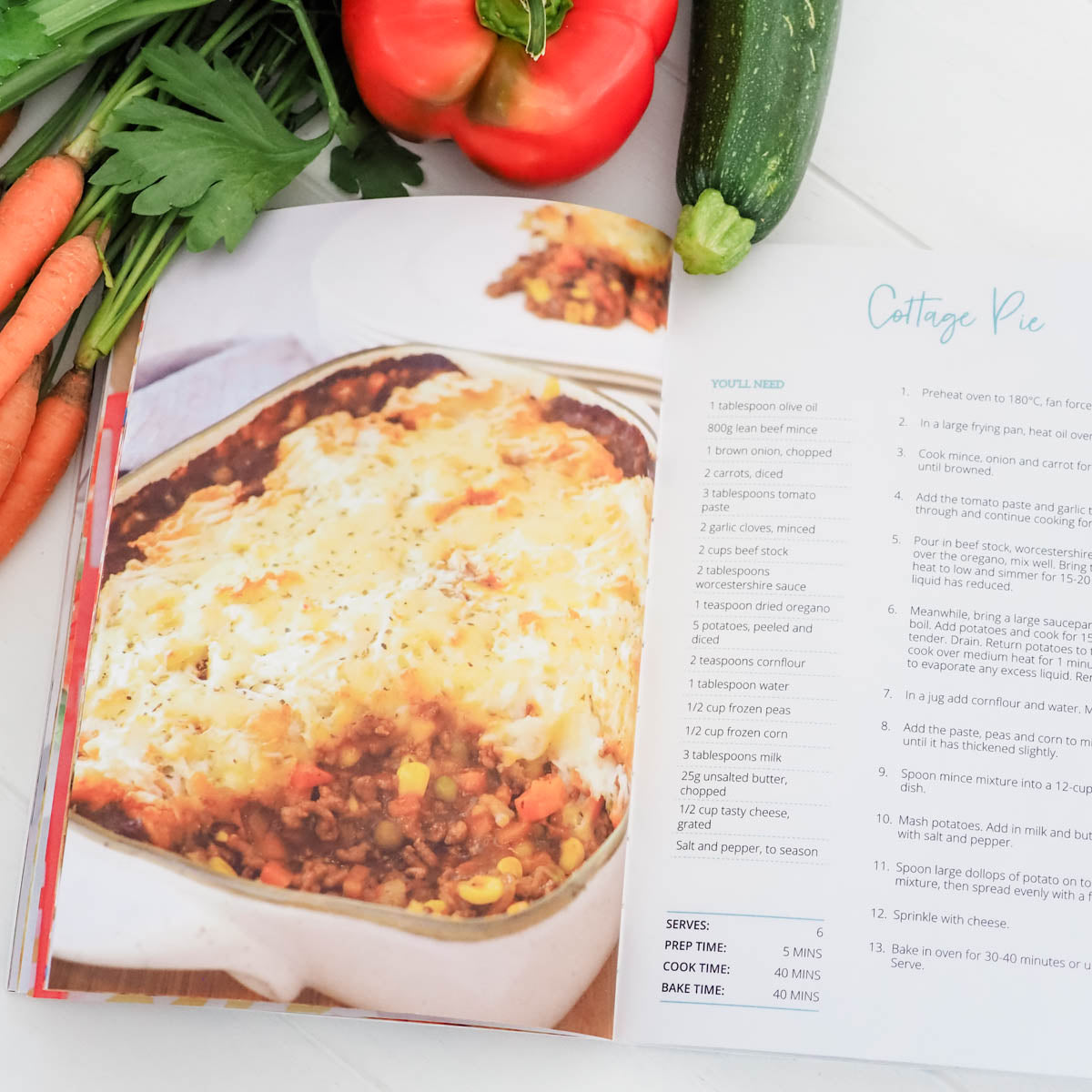 Hearty Dinners Recipe Cookbook