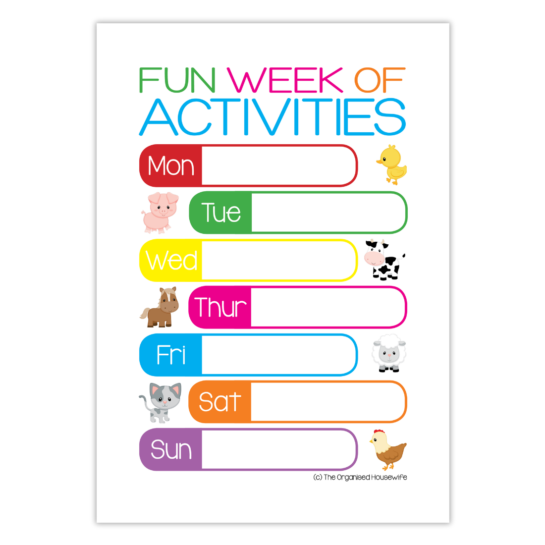 Fun Weekday Activities for kids