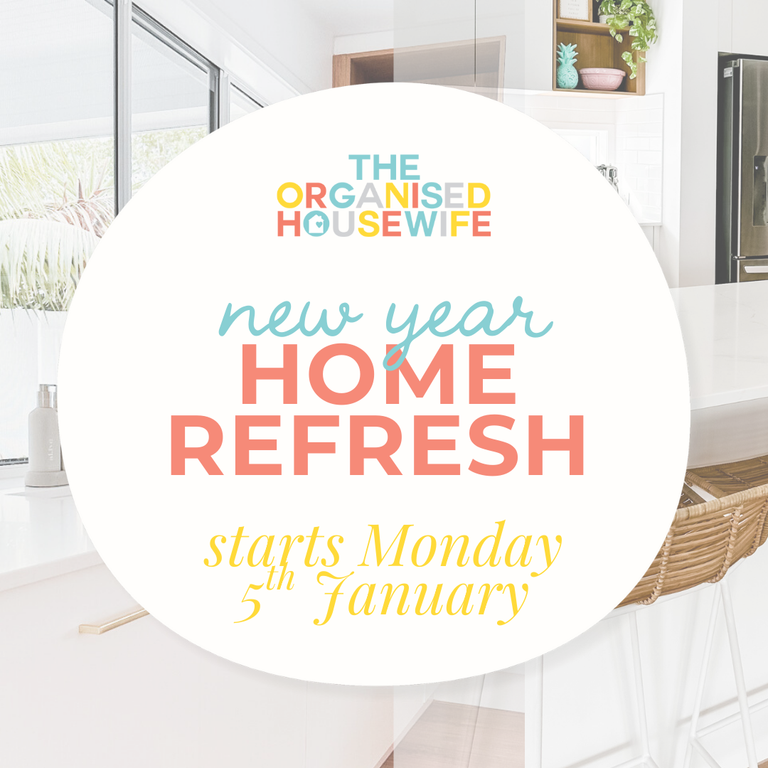 The Organised Housewife 2026 New Year Home Refresh