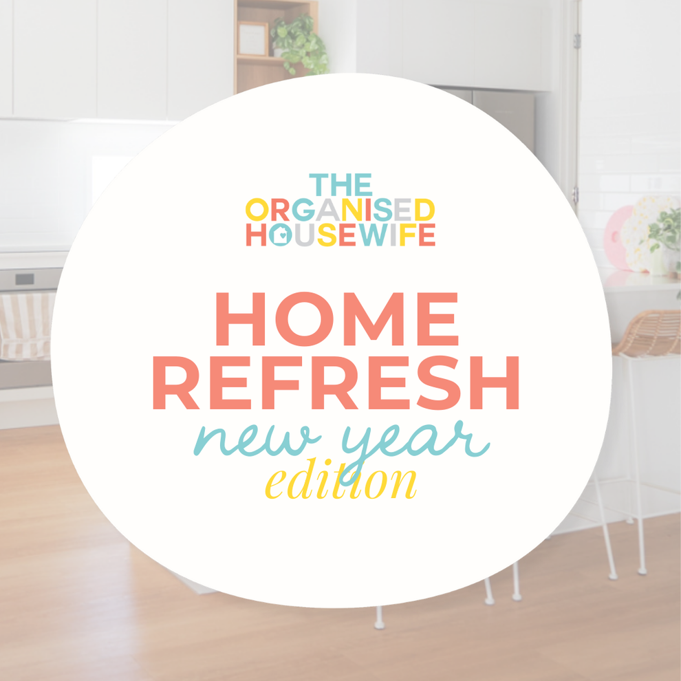 Home Refresh – New Year Edition – Organised HQ