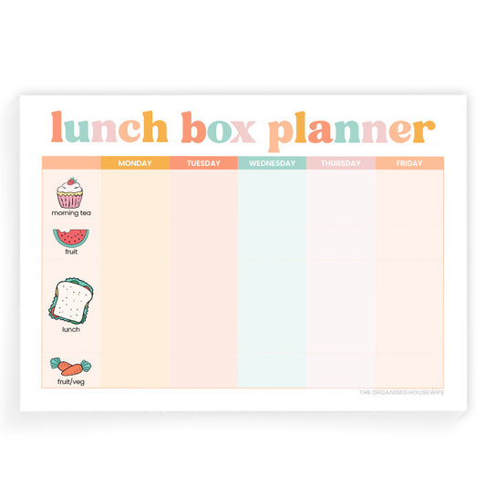 Lunch Box Planner