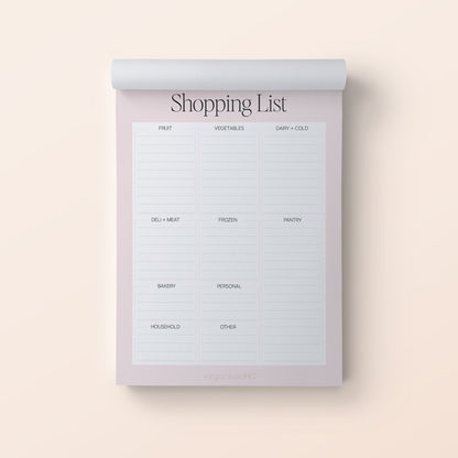 PRE-ORDER Shopping List Notepad