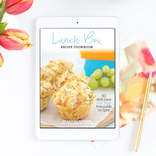The Organised Housewife Lunch Box Recipe eBook