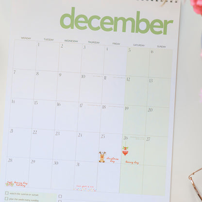 2026 Wall Calendar - Preorder