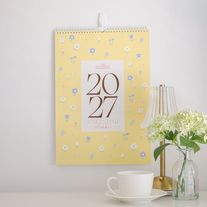 2027 Classic Wall Calendar