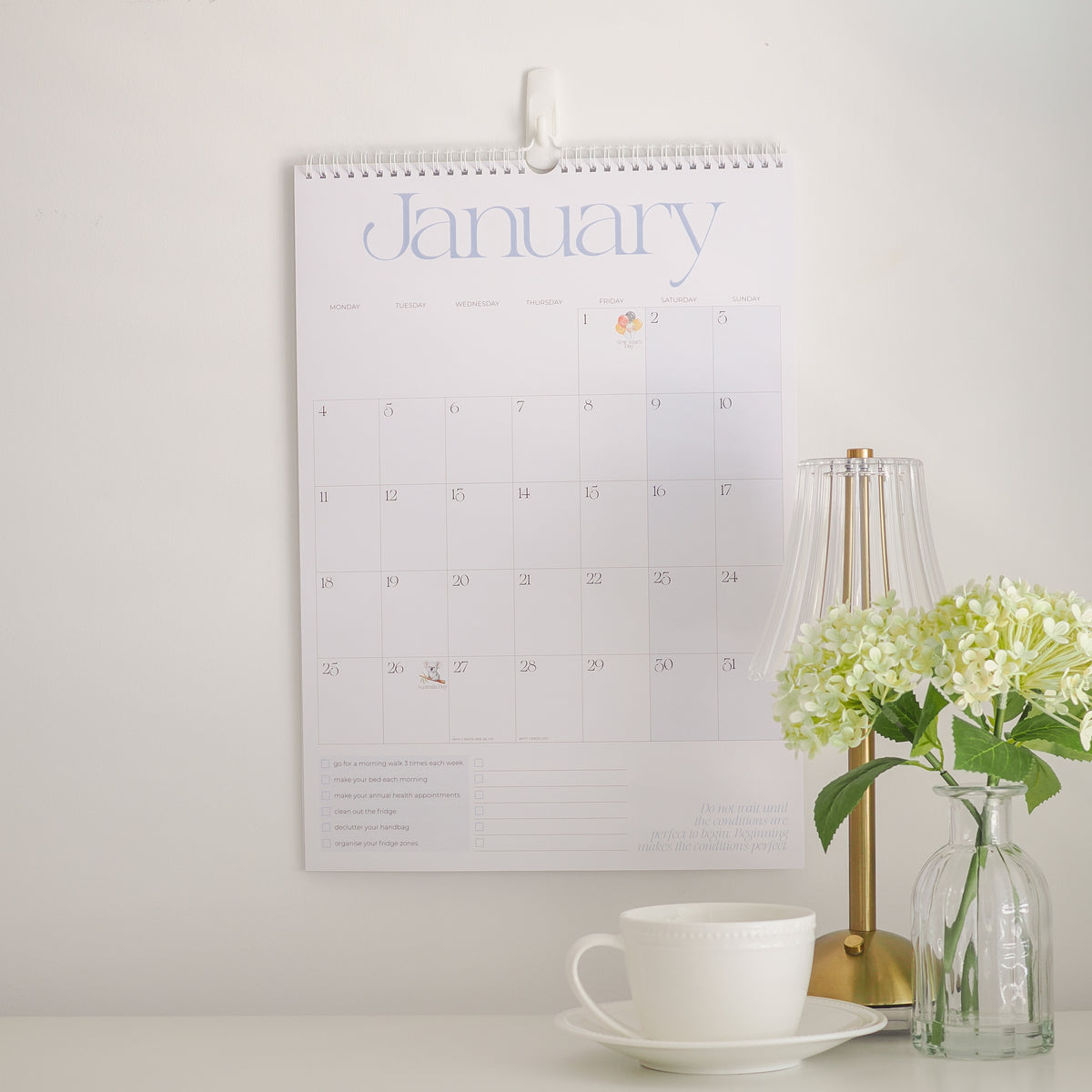 2027 Classic Wall Calendar