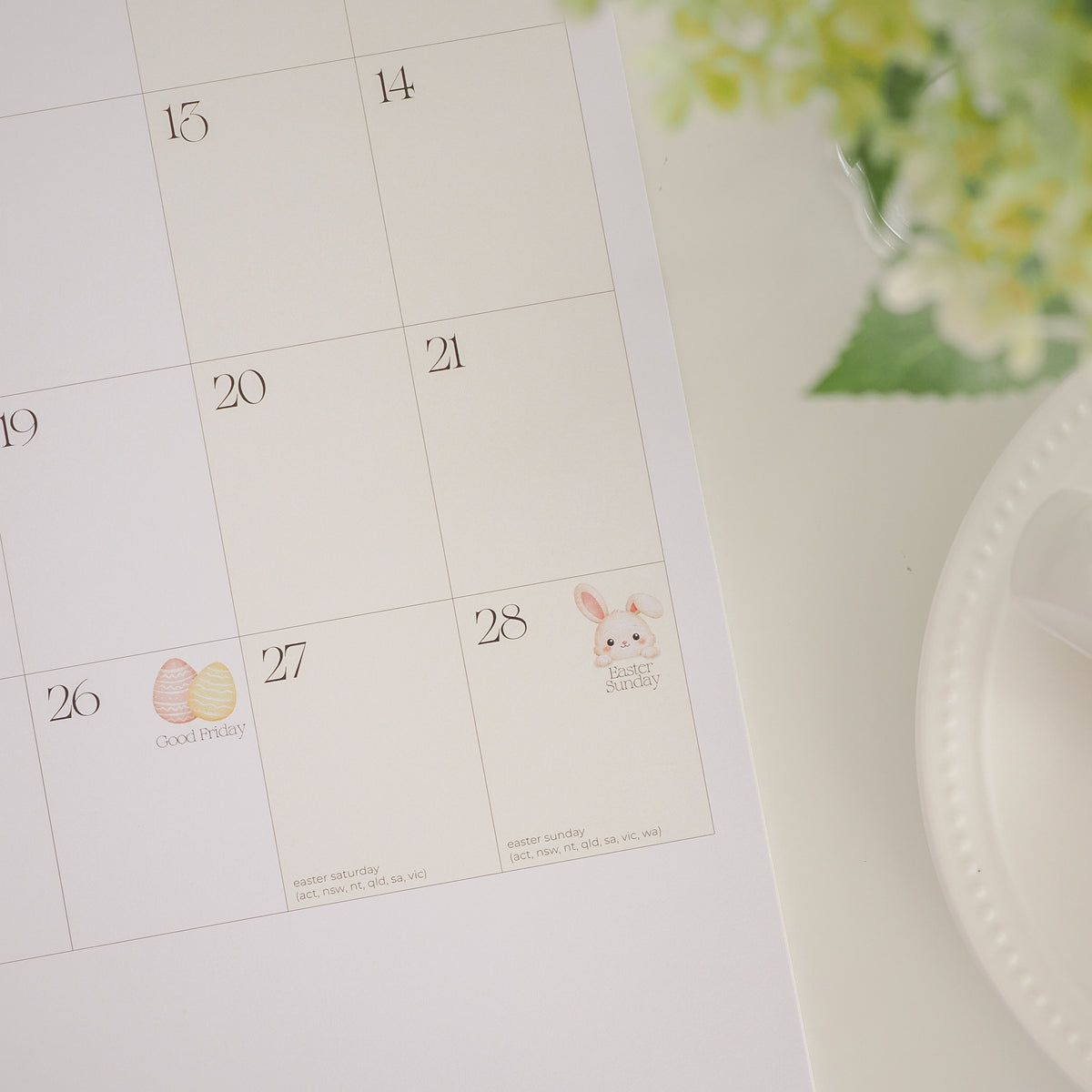 2027 Classic Wall Calendar