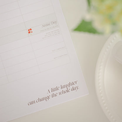 2027 Family Wall Calendar