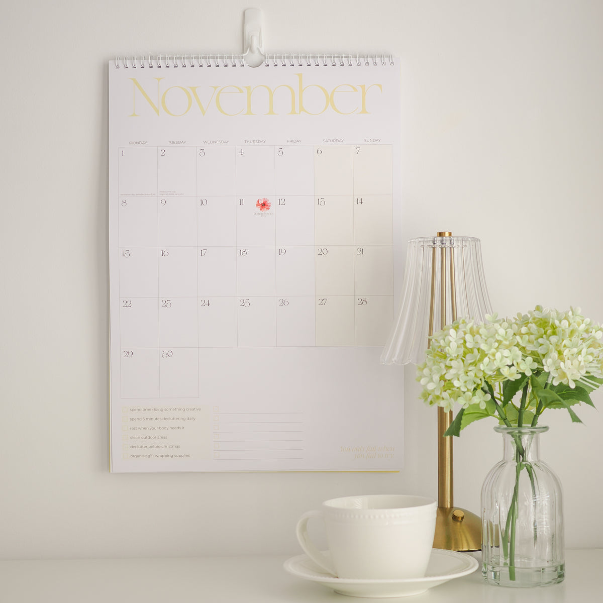2027 Classic Wall Calendar