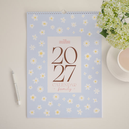 2027 Family Wall Calendar
