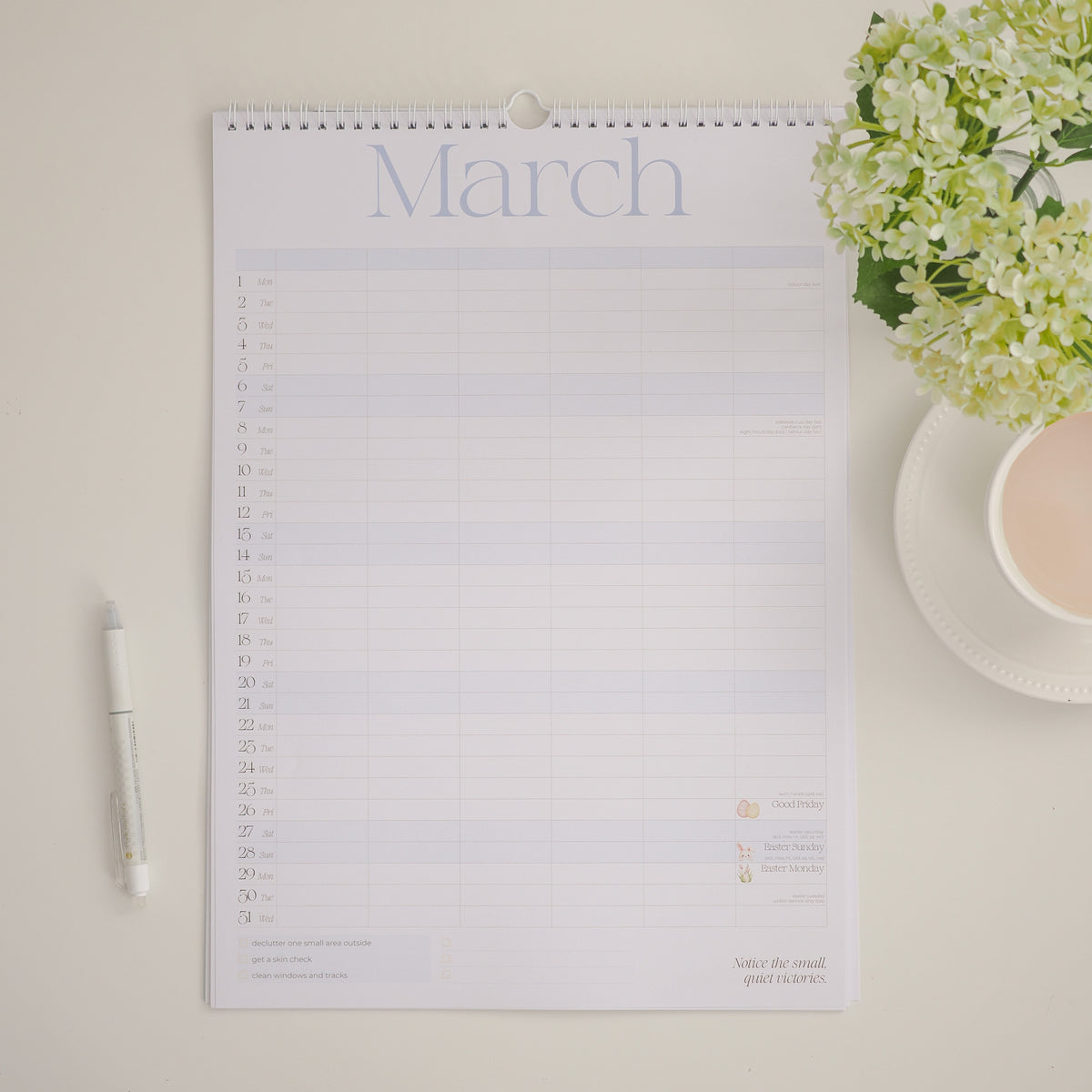 2027 Family Wall Calendar