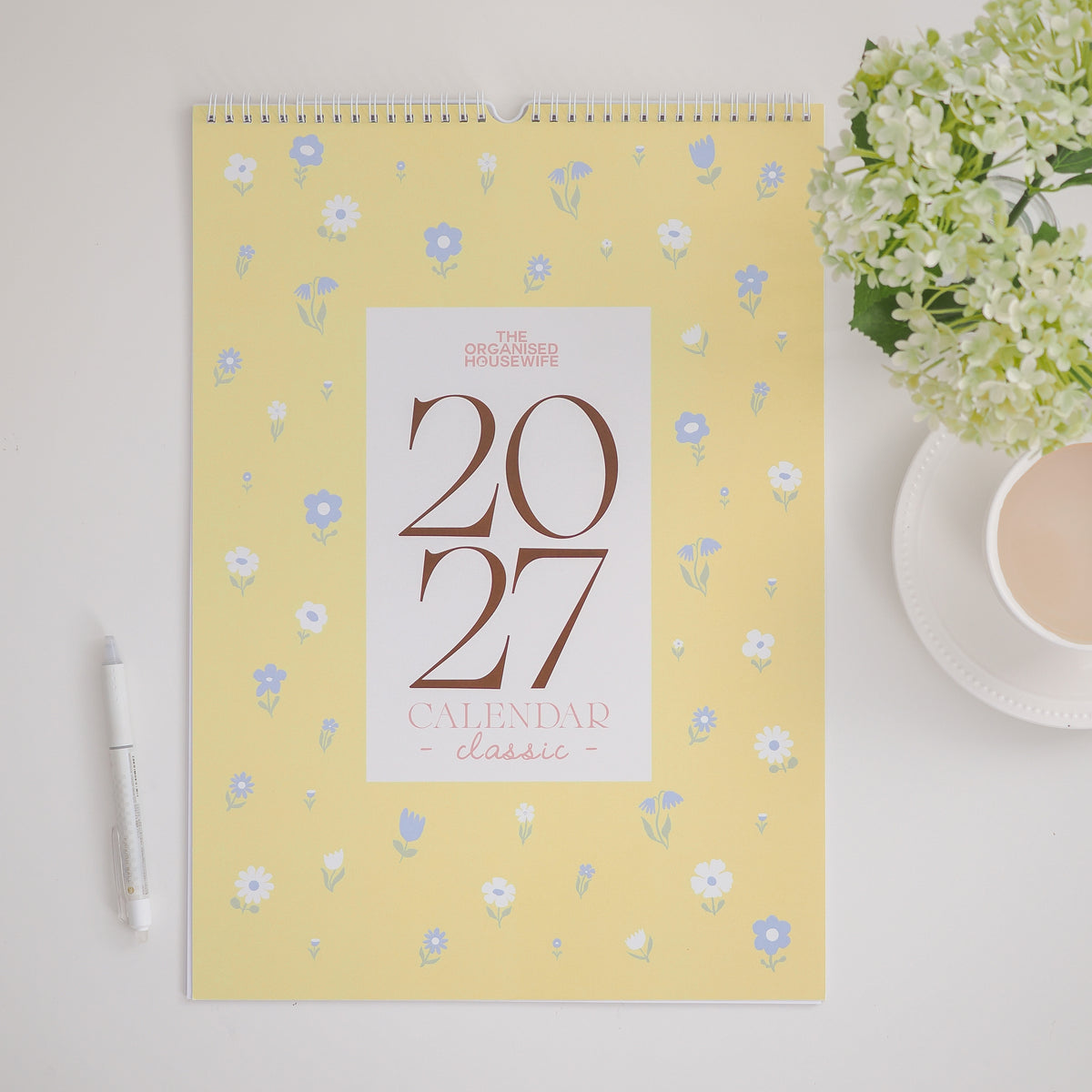 2027 Classic Wall Calendar