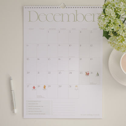 2027 Classic Wall Calendar
