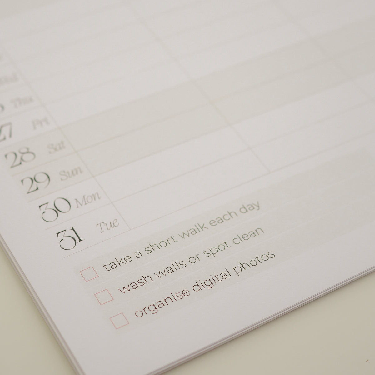 2027 Family Wall Calendar