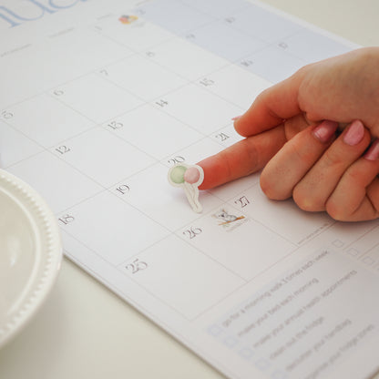 2027 Calendar Sticker Sheet