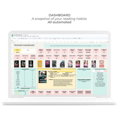 Ultimate Book Tracker Spreadsheet