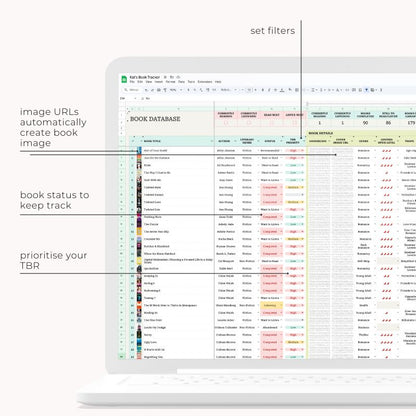 Ultimate Book Tracker Spreadsheet