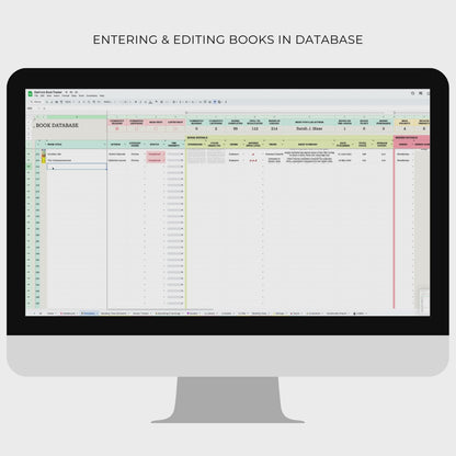 Ultimate Book Tracker Spreadsheet