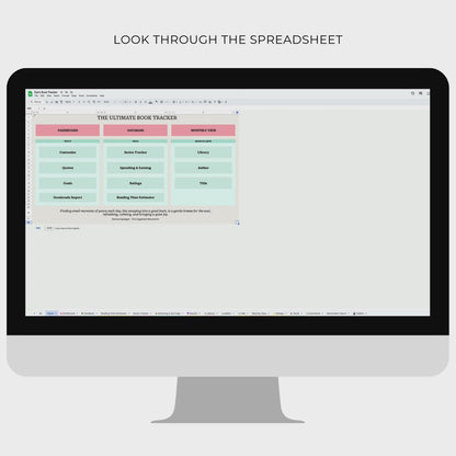 Ultimate Book Tracker Spreadsheet
